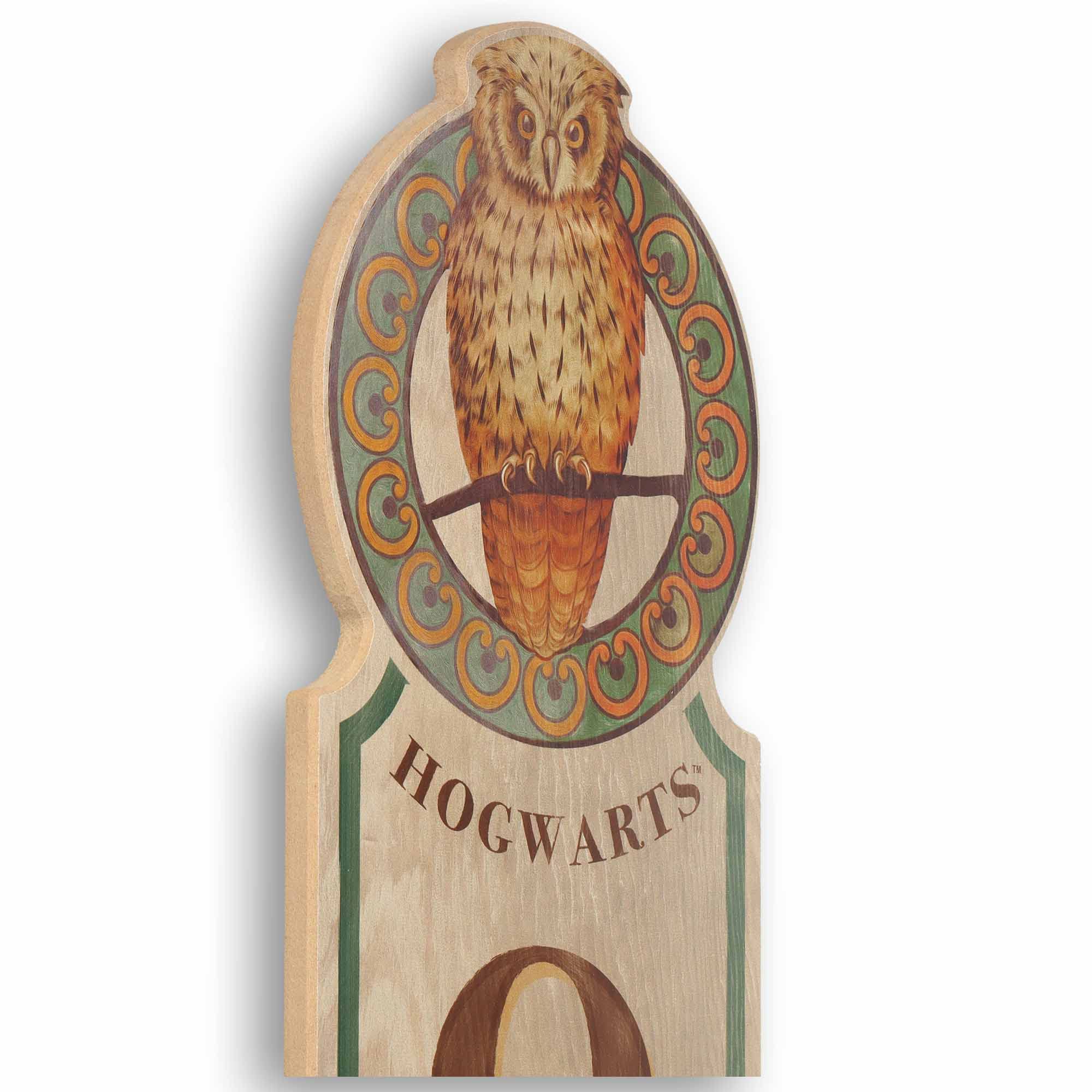 Amazon.com: Harry Potter Owl Post Vertical Leaner Wood Wall Decor